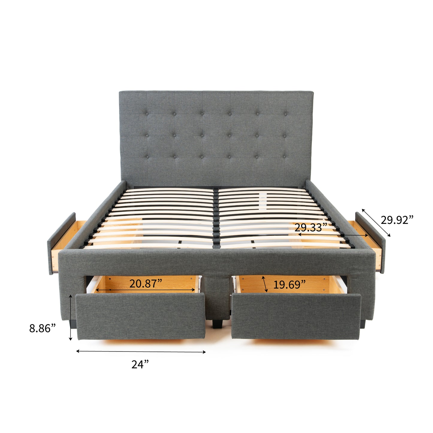Divan Upholstered Storage Bed