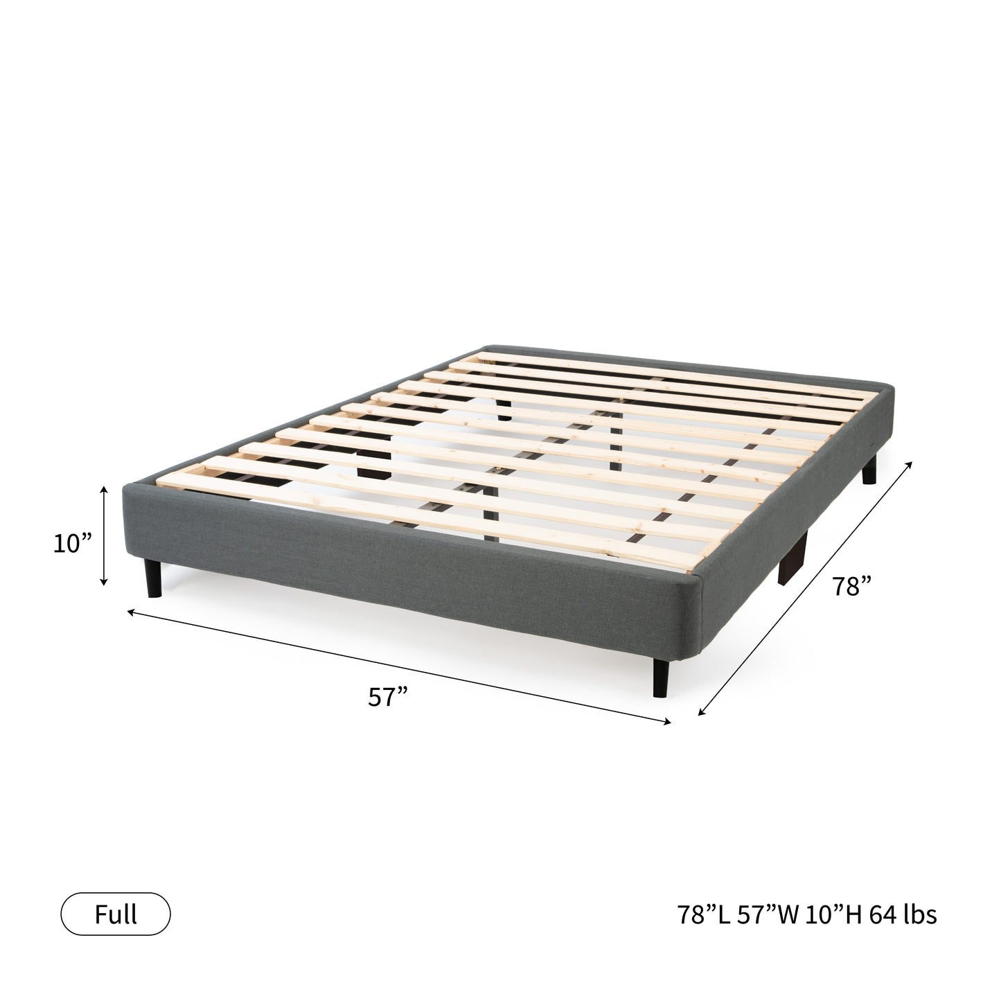 The Upholstered Platform Bed Frame