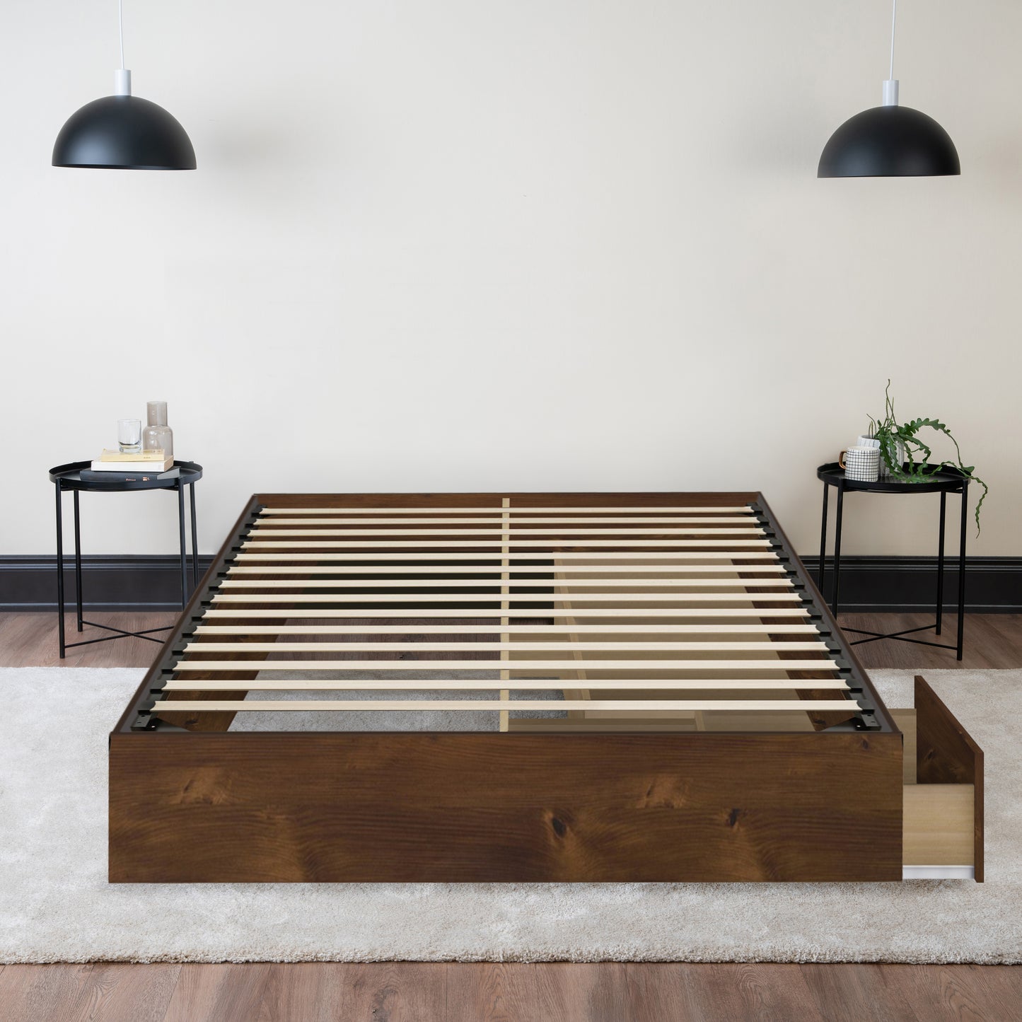 Storage Wood Bed