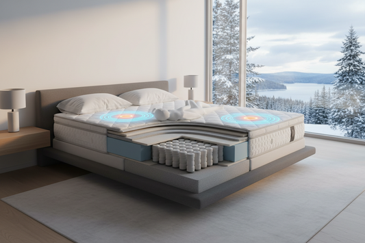 Hamuq mattress guide image for Numb Arms and Shoulders While Sleeping? The Pressure Point Problem Explained