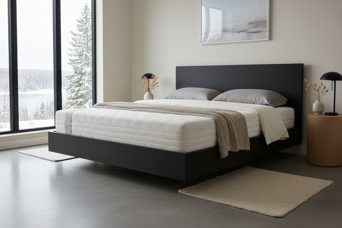Floating Bed Frame in Canada (2026): How It Holds a Hybrid Mattress, Weight Limits, and Which Size to Buy