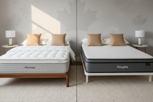 Hamuq mattress guide image for Sinking Into a Hole in the Middle of the Bed? Why It Happens and How to Fix It