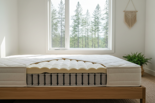 Non-Toxic Mattress in Canada (2026): Fiberglass-Free, Low-VOC Brands, Verified Not Marketed