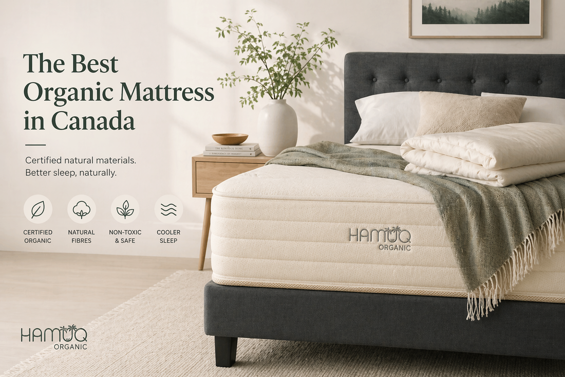 Hamuq mattress guide image for Best Organic Mattress in Canada (2026): Certified Picks Worth Buying