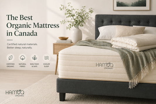 Hamuq mattress guide image for Best Organic Mattress in Canada (2026): Certified Picks Worth Buying
