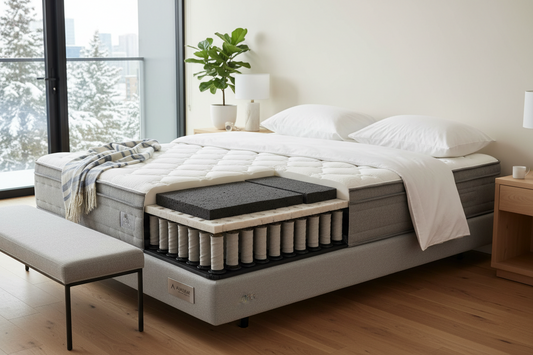Hamuq mattress guide image for What Is the Best Hybrid Mattress in Canada in 2026?