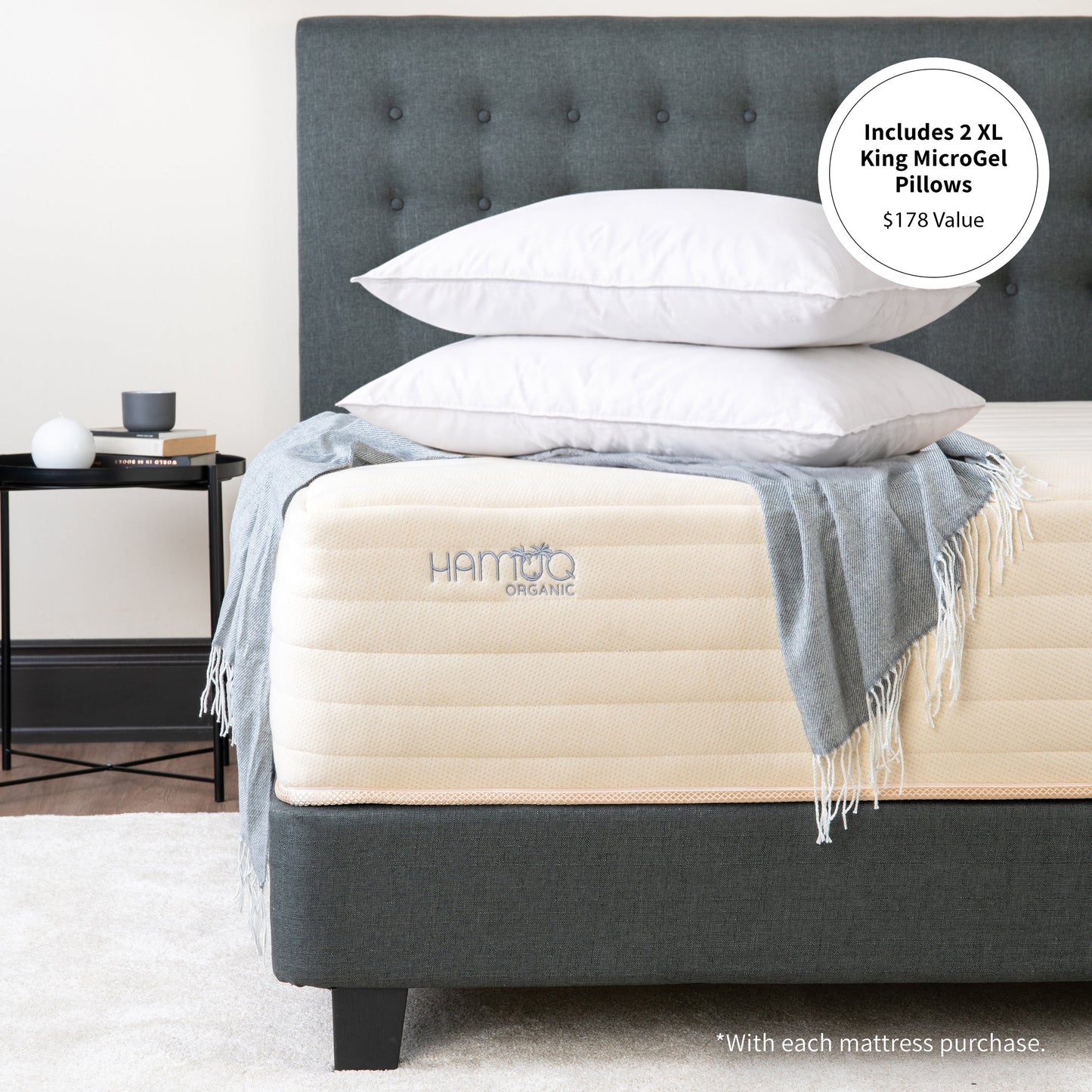 The Hamuq Organic Hybrid Mattress Hamuq