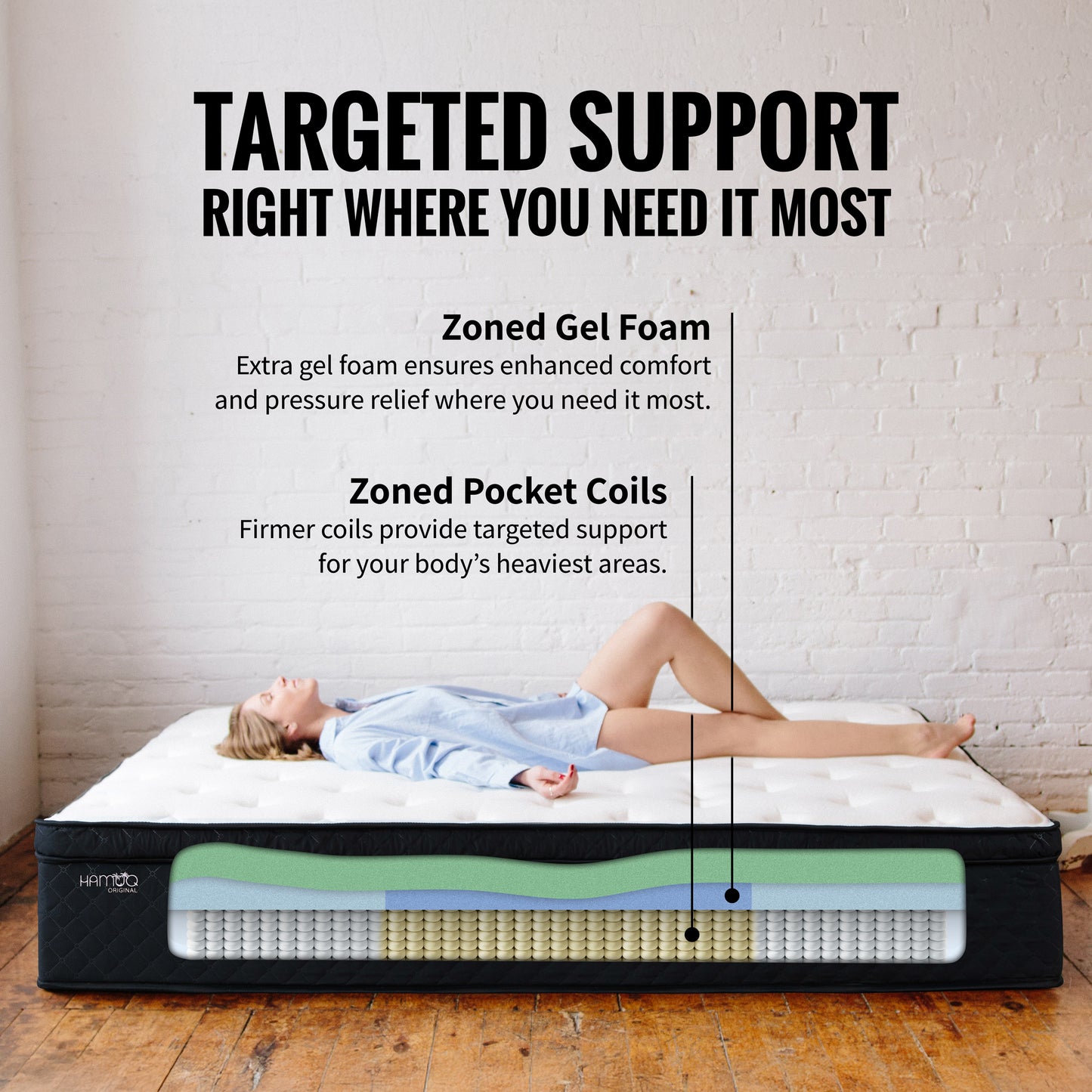 The Original Hamuq Hybrid Mattress